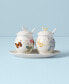 Фото #2 товара Butterfly Meadow Condiment Set & Tray