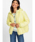 Women's Long Sleeve Quilted Jacket with Hood
