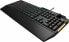 ASUS TUF Gaming K1 - Full-size (100%) - USB - QWERTZ - RGB LED - Black