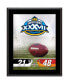 Фото #1 товара Tampa Bay Buccaneers vs. Las Vegas Raiders Super Bowl XXXVII 10.5" x 13" Sublimated Plaque