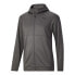 Фото #1 товара Puma Train Entry Excite Full Zip Jacket & Tall Mens Grey Casual Athletic Outerw