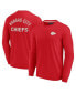 ფოტო #1 პროდუქტის Men's and Women's Red Kansas City Chiefs Super Soft Long Sleeve T-shirt