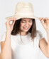 Фото #2 товара Straw Panama Hat with Ribbon Trim