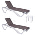 GARBAR Acqua+Andorra Sun Loungers And Table 2 Units