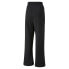 Puma Infuse Wide Leg Pants Womens Black Casual Athletic Bottoms 53968901