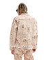 Фото #2 товара Guess Originals co-ord trucker jacket in beige with all over cowboy print