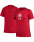 Women's Red New England Revolution AEROREADY Club Icon T-shirt