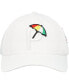 Фото #3 товара Men's White Arnold Palmer Snapback Hat