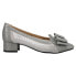 Фото #1 товара VANELi Alona Pumps Womens Silver Dress Casual 307815