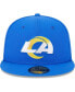 Фото #3 товара Men's Royal Los Angeles Rams Camo Undervisor 59FIFTY Fitted Hat