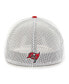 ფოტო #2 პროდუქტის Men's Red Tampa Bay Buccaneers Leather Head Flex Hat