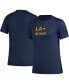 ფოტო #1 პროდუქტის Women's Navy LA Galaxy AEROREADY Club Icon T-shirt