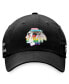 Фото #3 товара Men's Black Chicago Blackhawks Team Logo Pride Adjustable Hat