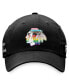 ფოტო #3 პროდუქტის Men's Black Chicago Blackhawks Team Logo Pride Adjustable Hat