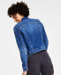 Фото #3 товара Women's Denim Trucker Jacket Regular & Petites