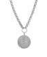 2028 women's Round Pisces Pendant Necklace