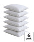 Фото #1 товара 6-Pack 100% Cotton Pillow Protectors, King