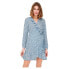 Фото #1 товара ONLY Carly Wrap 3/4 Sleeve Short Dress