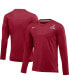 Men's Crimson Alabama Crimson Tide Game Day Sideline Performance Long Sleeve T-shirt