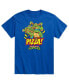 Men's Teenage Mutant Ninja Turtles Pizza T-shirt Синий, Small - фото #1