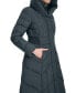 ფოტო #4 პროდუქტის Women's Bibbed Hooded Puffer Coat