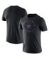 Фото #1 товара Men's Black TCU Horned Frogs Basketball Icon Legend Performance T-shirt