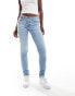 Фото #1 товара Levi's superlow skinny fit jeans in light blue