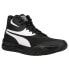 Фото #2 товара Puma Triple Mid Basketball Mens Black Sneakers Athletic Shoes 376451-09