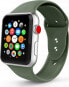 Фото #1 товара Tech-Protect TECH-PROTECT SMOOTHBAND APPLE WATCH 1/2/3/4/5 (38/40MM) ARMY GREEN