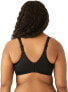 Фото #3 товара Wacoal 298399 Women's Plus Size Basic Beauty Contour T-Shirt Bra, Black, 42C