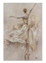 Фото #1 товара Acrylbild handgemalt Ballerina Solo