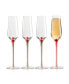 Фото #3 товара Фужеры для шампанского Qualia Glass Tempest, набор из 4 шт.