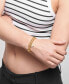 ფოტო #3 პროდუქტის Gold Plated Pair of Bead Bracelets with Crystal Heart