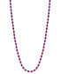 EFFY® Ruby (16-3/8 ct. t.w.) & Diamond (1/5 ct. t.w.) Link 18" Collar Necklace in Sterling Silver