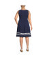 Women's Plus Size Women's Fit and Flare Dress