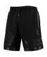 Men's Atlanta Hawks Triple Black Gloss Shorts