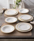 Фото #9 товара Rochelle Gold Set of 4 Salad Plates, Service For 4