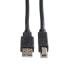 Фото #2 товара ROTRONIC-SECOMP 11.44.8818 - 1.8 m - USB A - USB B - USB 2.0 - 480 Mbit/s - Black