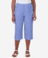 Фото #1 товара Women's Summer Breeze Double Gauze Capri Pants