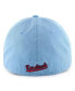 Фото #2 товара Men's Light Blue St. Louis Cardinals Cooperstown Collection Franchise Fitted Hat