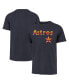 Фото #1 товара Men's Navy Distressed Houston Astros Premier Franklin T-shirt