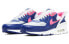 Кроссовки Nike Air Max 90 FlyEase Low Blue Pink