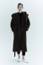 Фото #2 товара Пальто из смесовой шерсти manteco с капюшоном — zw collection ZARA