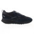 Фото #1 товара Reebok LX2200 Mens Black Suede Lace Up Lifestyle Sneakers Shoes