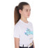 EQUESTRO Girls´ Interference Jump Cotton short sleeve T-shirt
