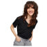 ფოტო #6 პროდუქტის SELECTED Standard short sleeve v neck T-shirt