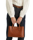 Leather Small Marcy Satchel