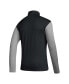 ფოტო #4 პროდუქტის Men's Black Indiana Hoosiers Team Issue AEROREADY Quarter-Zip Jacket