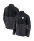 ფოტო #1 პროდუქტის Men's Black, Heathered Charcoal Texas A&M Aggies Durable Raglan Full-Zip Jacket