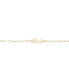 ფოტო #4 პროდუქტის Diamond Interlocking Link 18" Pendant Necklace (1/6 ct. t.w.) in 10k Gold, Created for Macy's